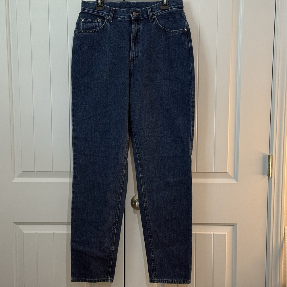 Vintage Lee Jeans Womens 16L Long High Rise‎ 80s 90s Mom Straight Riders